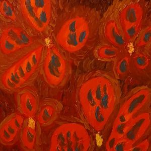 Quadro Outono em flor