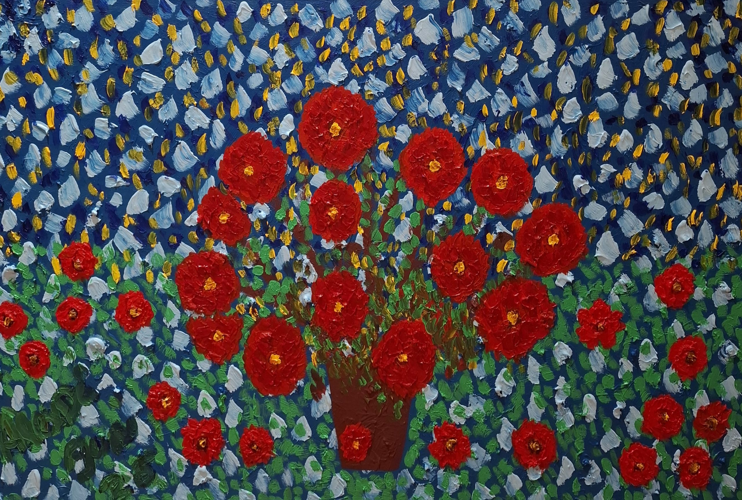 Quadro Resilience - Flores por entre mil cacos